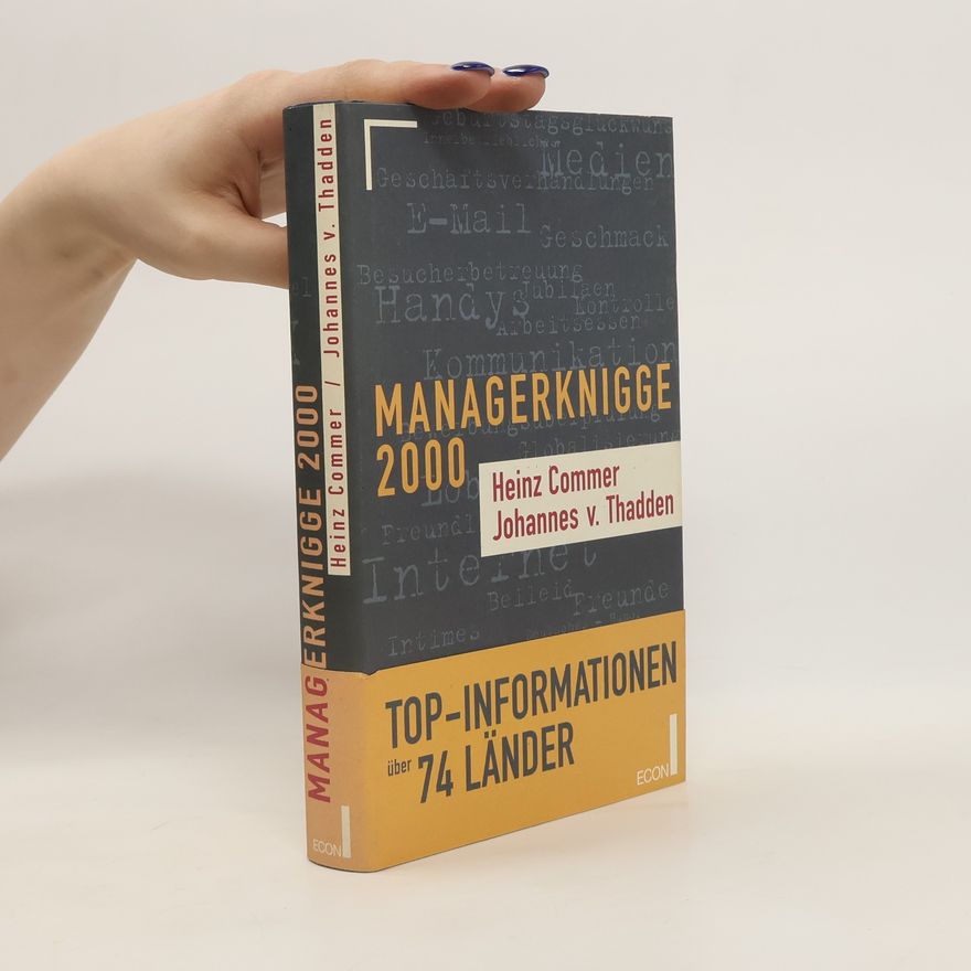 Heinz Commer Managerknigge 2000