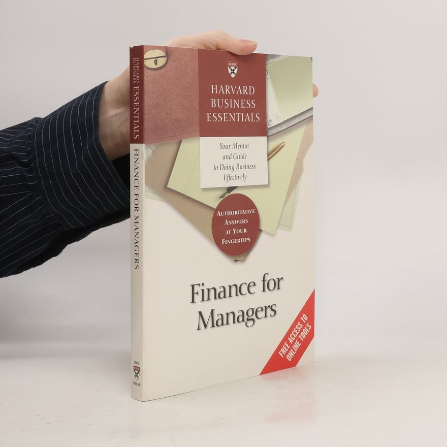 Harvard Business School Finance for Managers