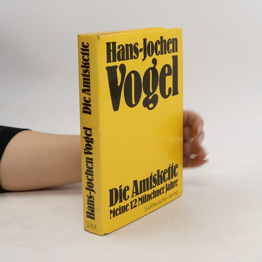 Hans-Jochen Vogel Die Amtskette