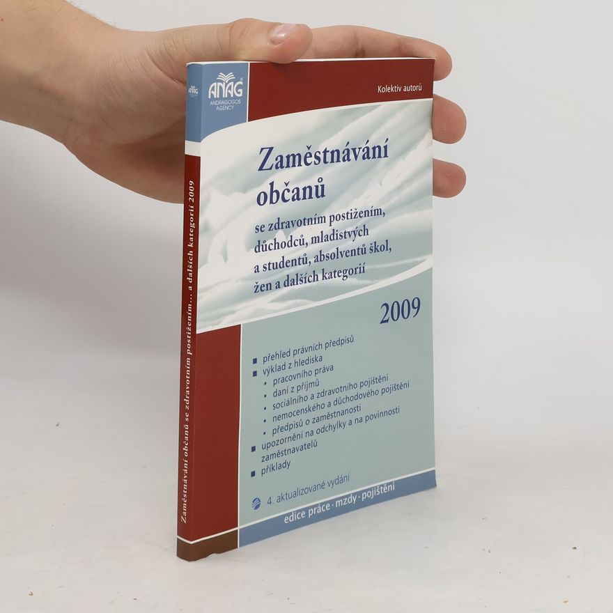 Tomáš Červinka Zaměstnávání občanů se zdravotním postižením, důchodců, mladistvých a studentů, absolventů škol, žen a dalších kategorií