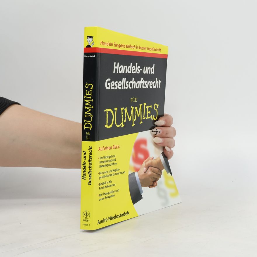 Andre Niedostadek Handels- und Gesellschaftsrecht für Dummies