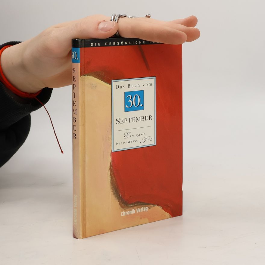 Autorenkollektiv Die persönliche Chronik. Das buch vom 30. September