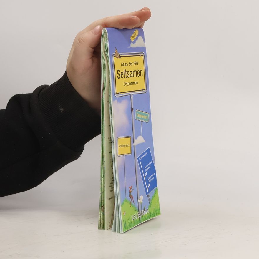 Autorenkollektiv Atlas der 999 seltsamen Ortsnamen, Karte