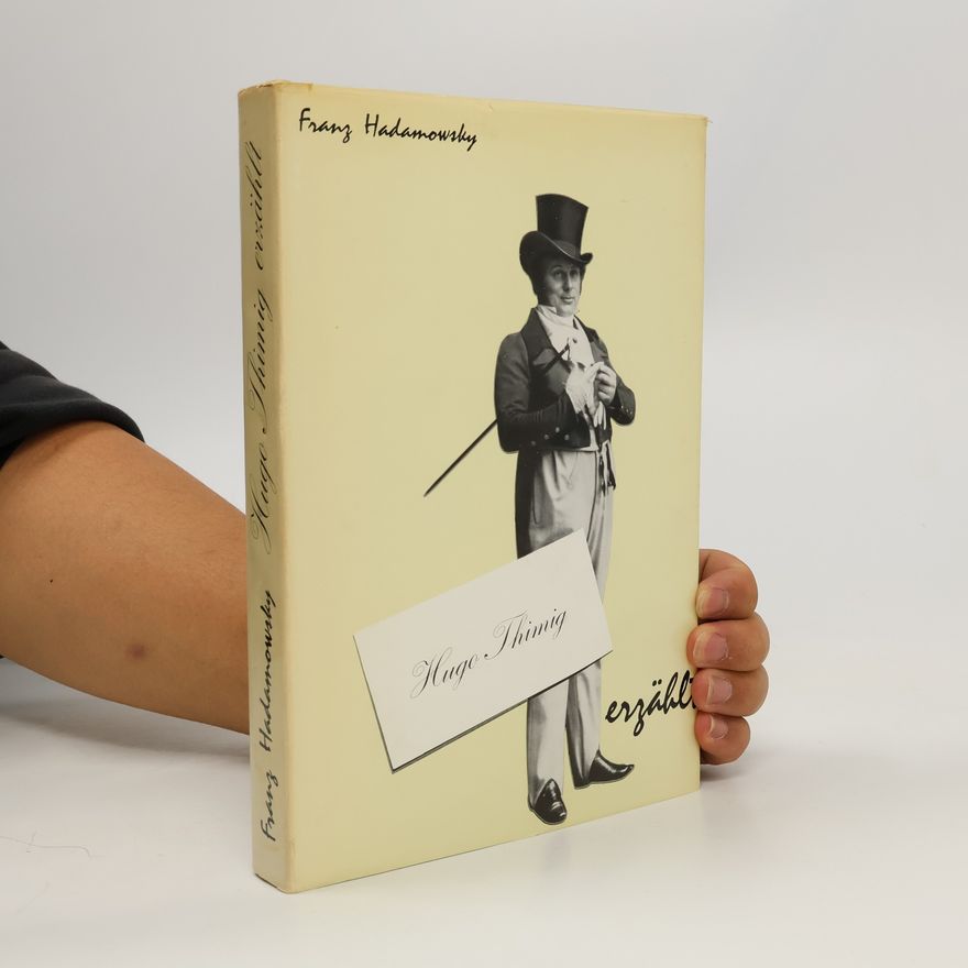 Hugo Thimig Hugo Thimig erzählt von seinem Leben und dem Theater seiner Zeit