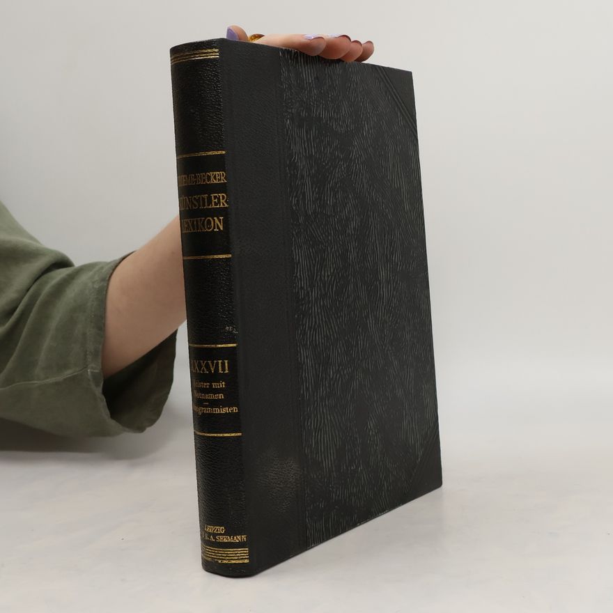 Autorenkollektiv Theime-Becker Künstlerlexikon XXXVII