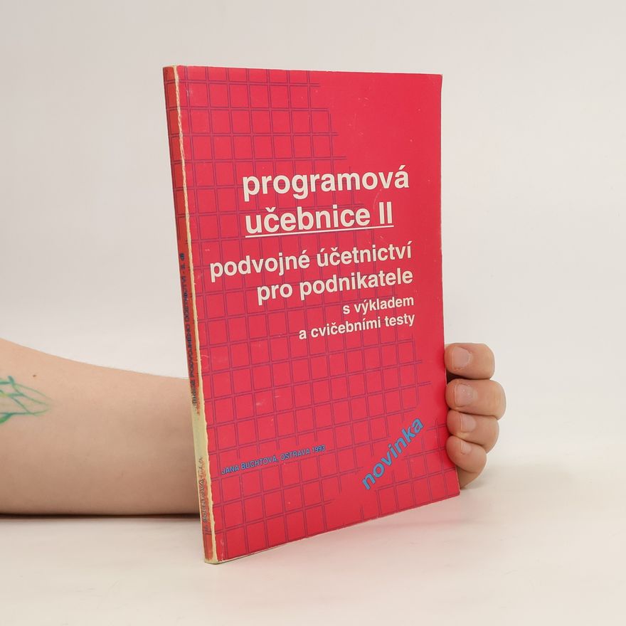 Jana Buchtová Programová učebnice II