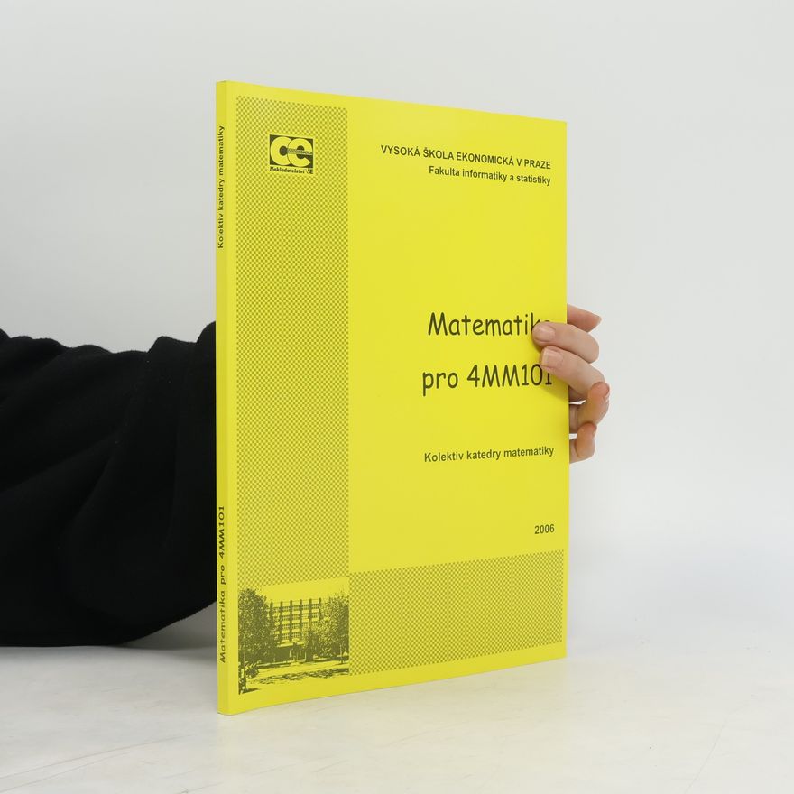 Barbora Batíková Matematika pro 4MM101