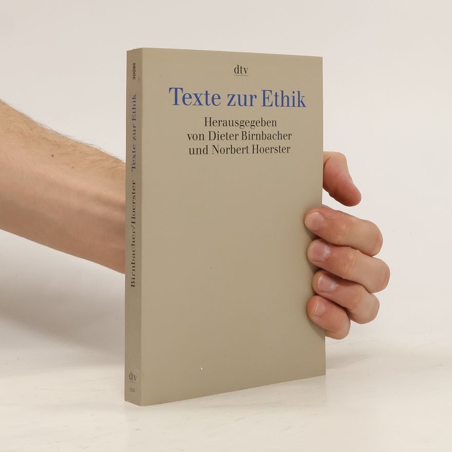 Dieter Birnbacher Texte zur Ethik