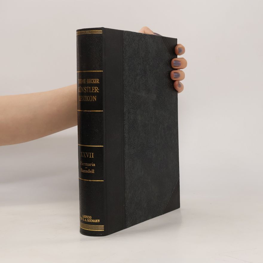 Autorenkollektiv Thieme-Becker. Künstler-Lexikon XXVII.