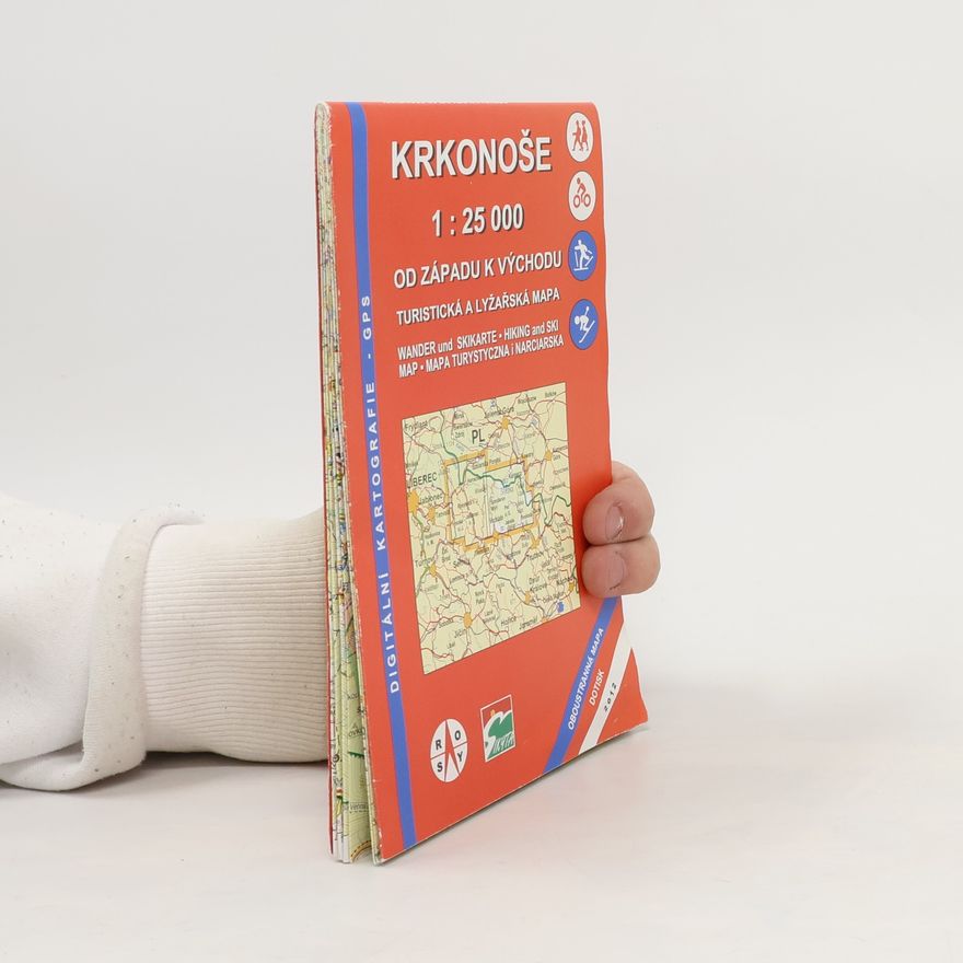 Kolektiv autorů Krkonoše od západu k východu : turistická a lyžařská mapa Krkonoše od západu k východu