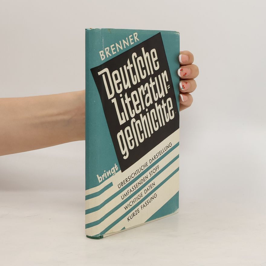 E. Brenner Deutsche Literatur geschichte