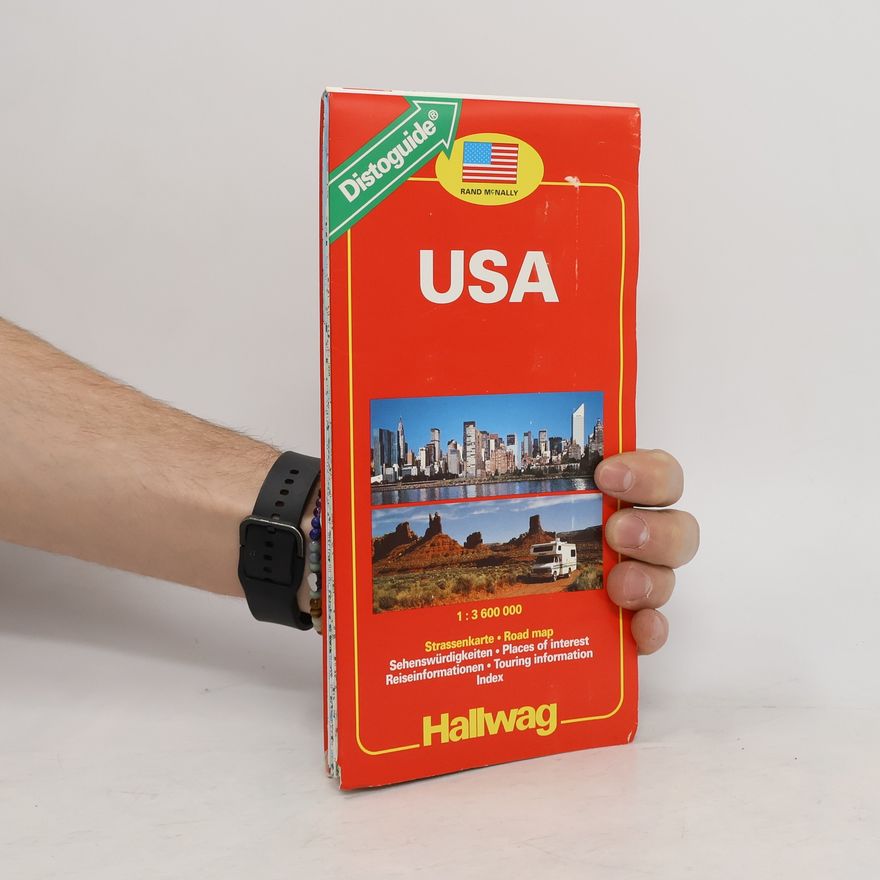 Autorenkollektiv USA. Hallwag 1:3600000