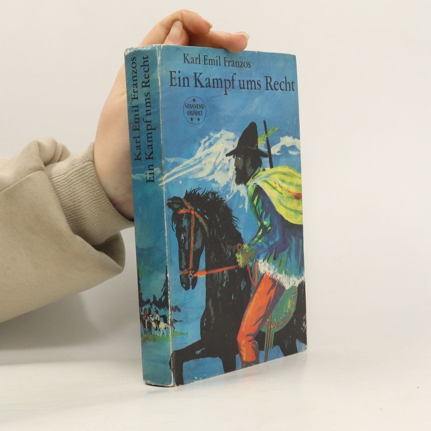 Karl Emil Franzos Ein Kampf ums Recht