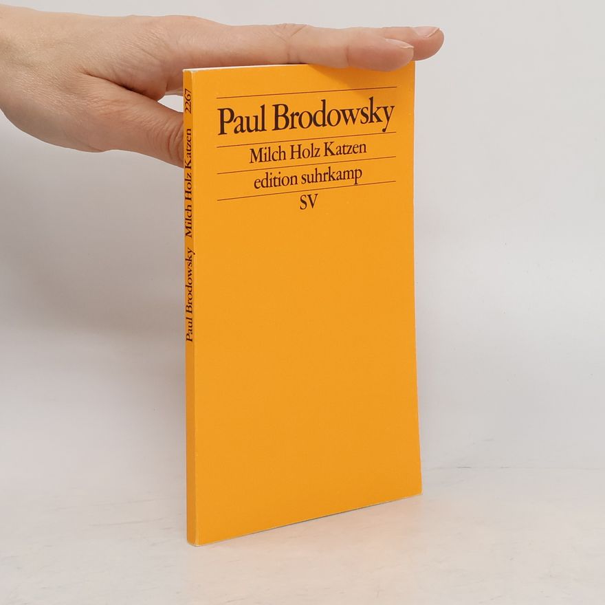 Paul Brodowsky Milch Holz Katzen