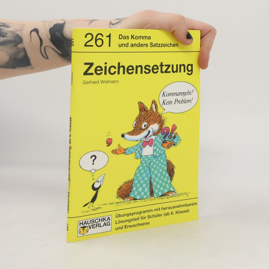Gerhard Widmann Zeichensetzung