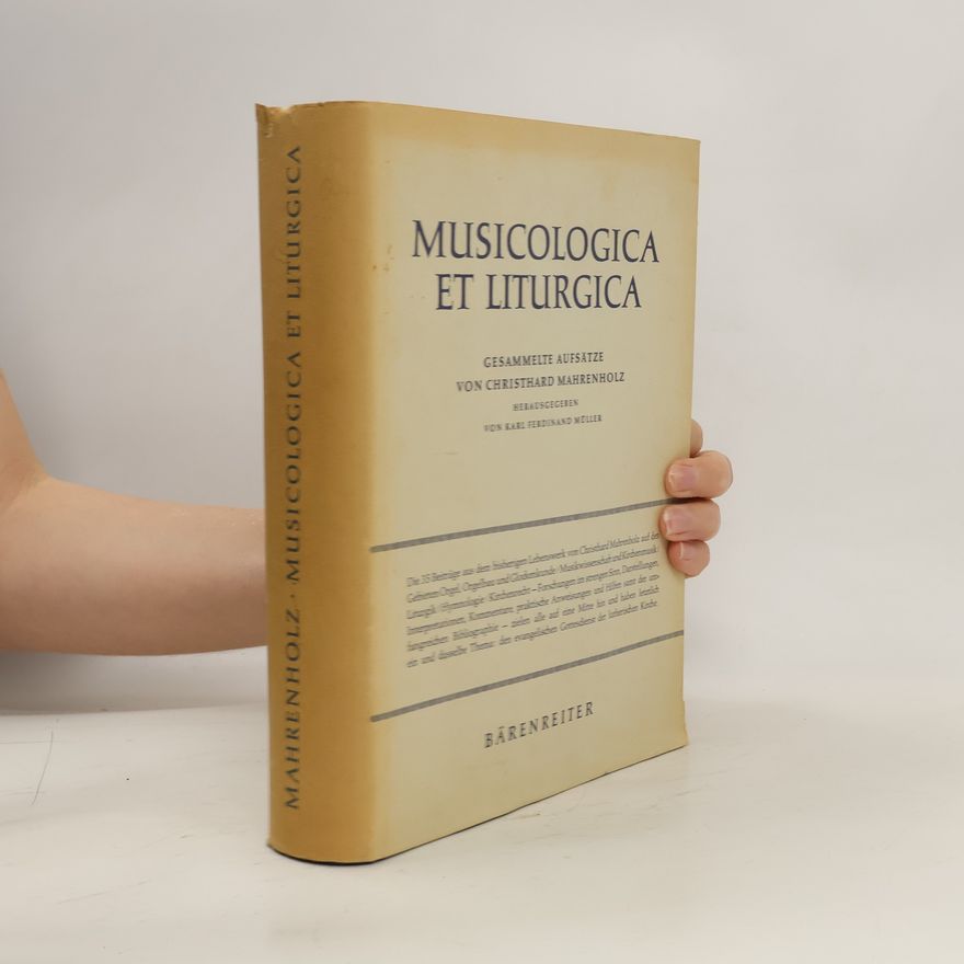 Autorenkollektiv Musicologica et Liturgica: Gesammelte Aufsätze
