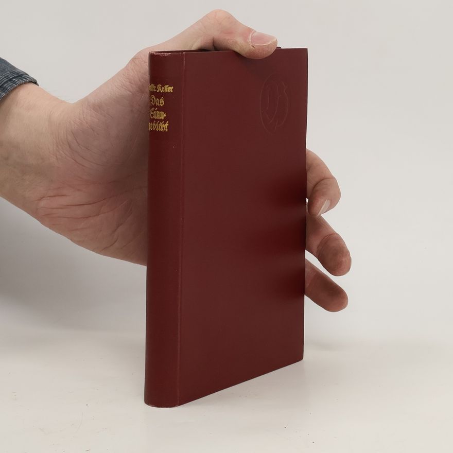 Gottfried Keller Das Sinngedicht Novellen Sieben Legenden