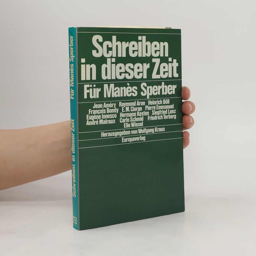 Wolfgang Kraus Schreiben in dieser Zeit