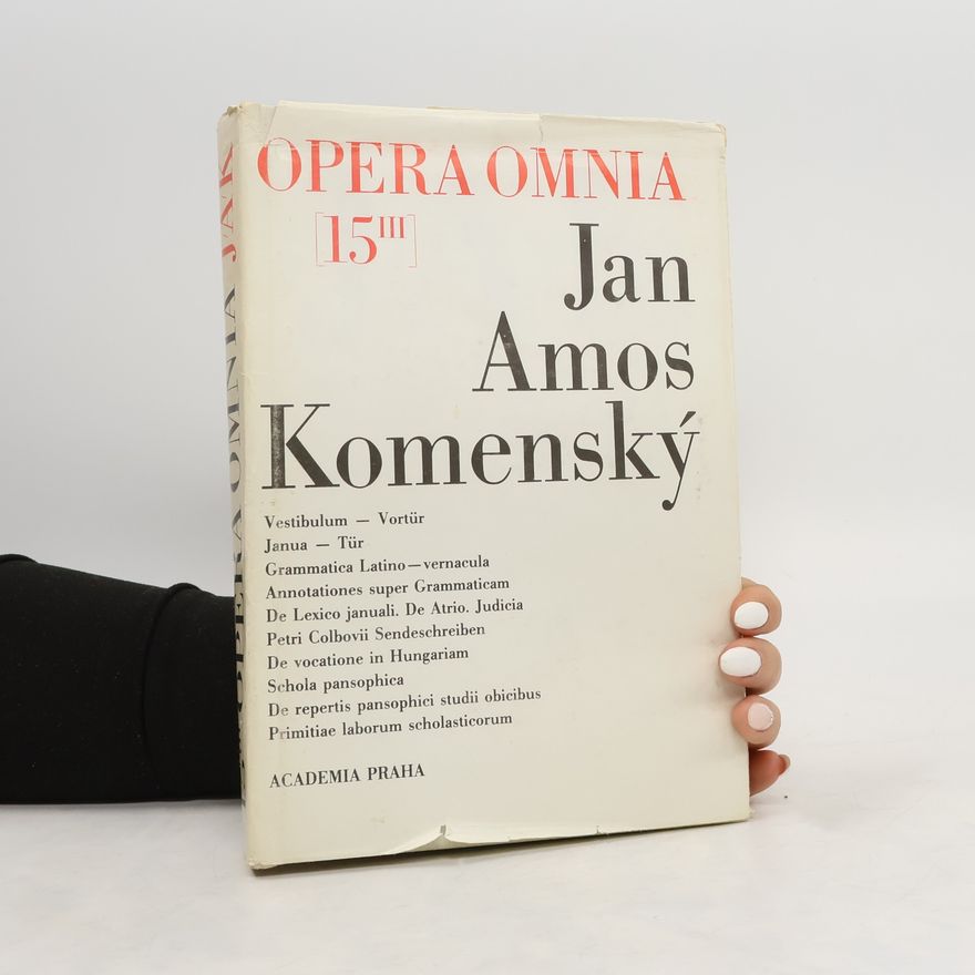 Jan Amos Komenský Opera Omnia 15/III