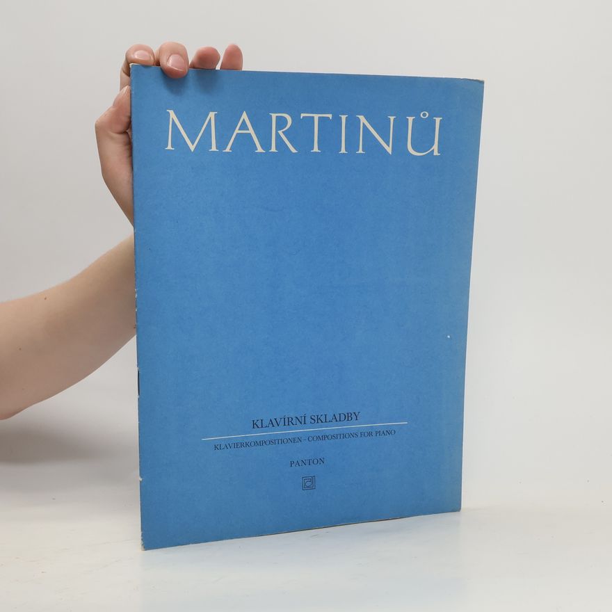 Bohuslav Martinů Klavírní skladby