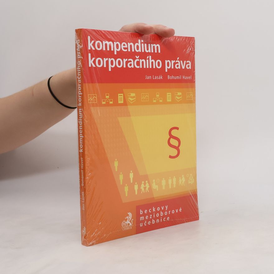 Jan Lasák Kompendium korporačního práva