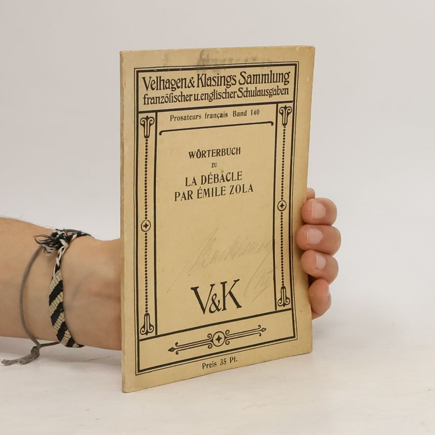 Autorenkollektiv Wörterbuch zu la Débacle par Émile Zola