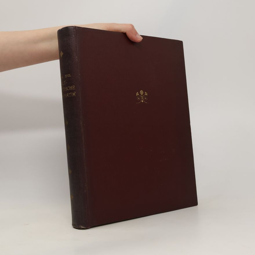 Elmar Edel Altägyptische Grammatik. Volume I