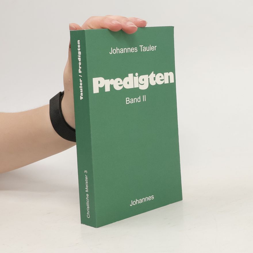 Johannes Tauler Predigten. Band II