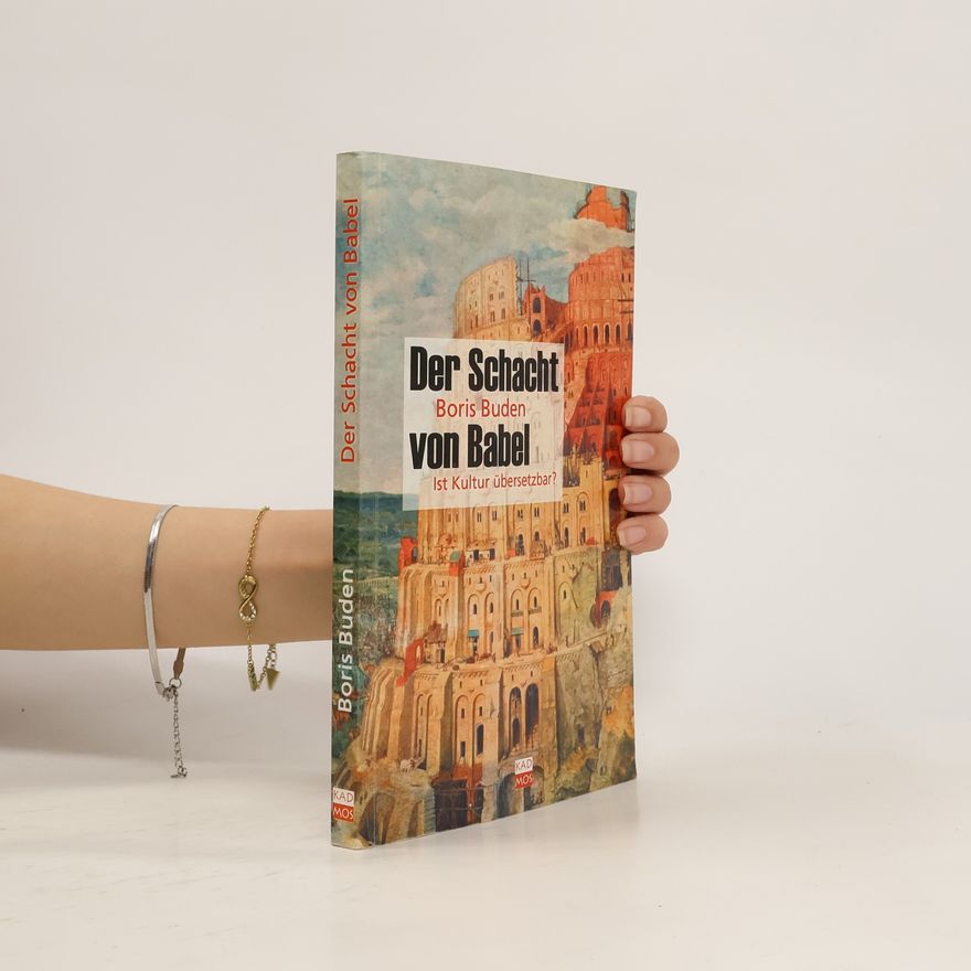 Boris Buden Der Schacht von Babel