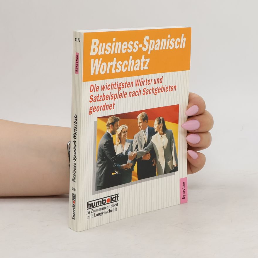 Collectif d'auteurs Business-Spanisch Wortschatz
