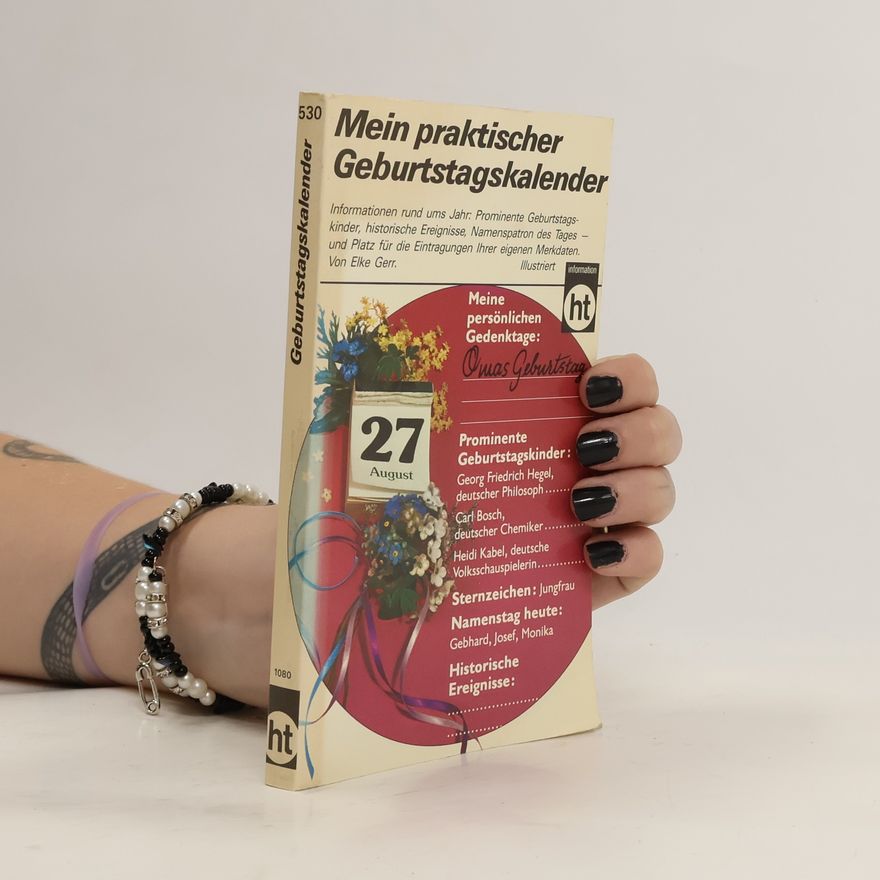 Elke Gerr Mein praktischer Geburtstagskalender