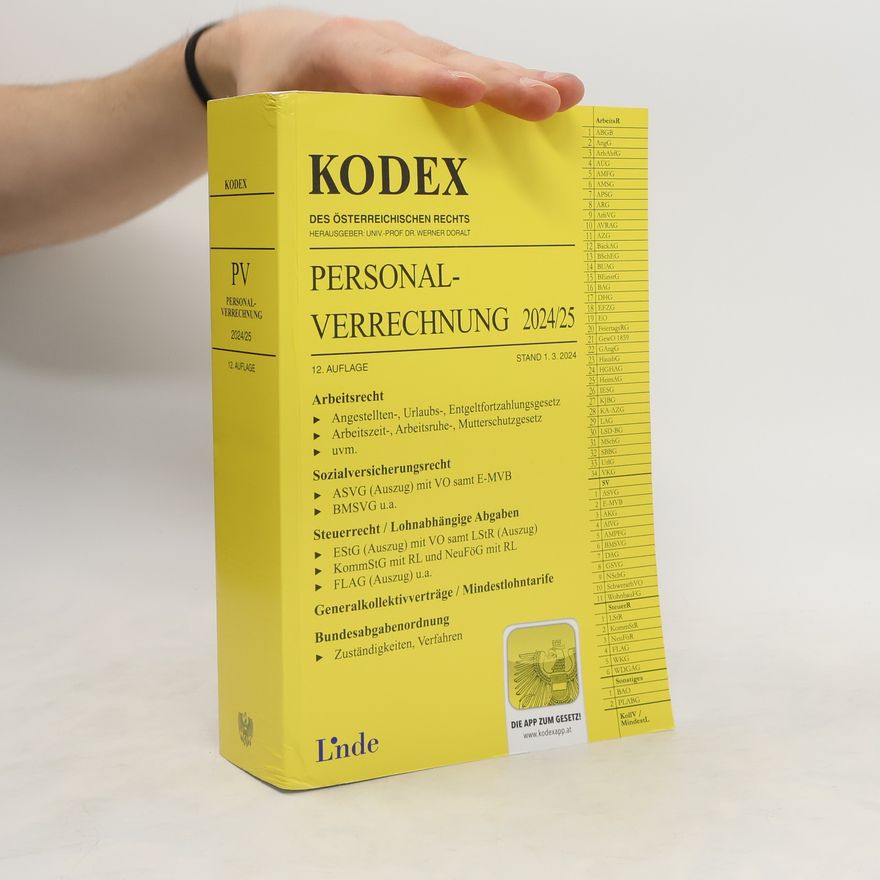 Michael Seebacher KODEX Personalverrechnung 2024/25