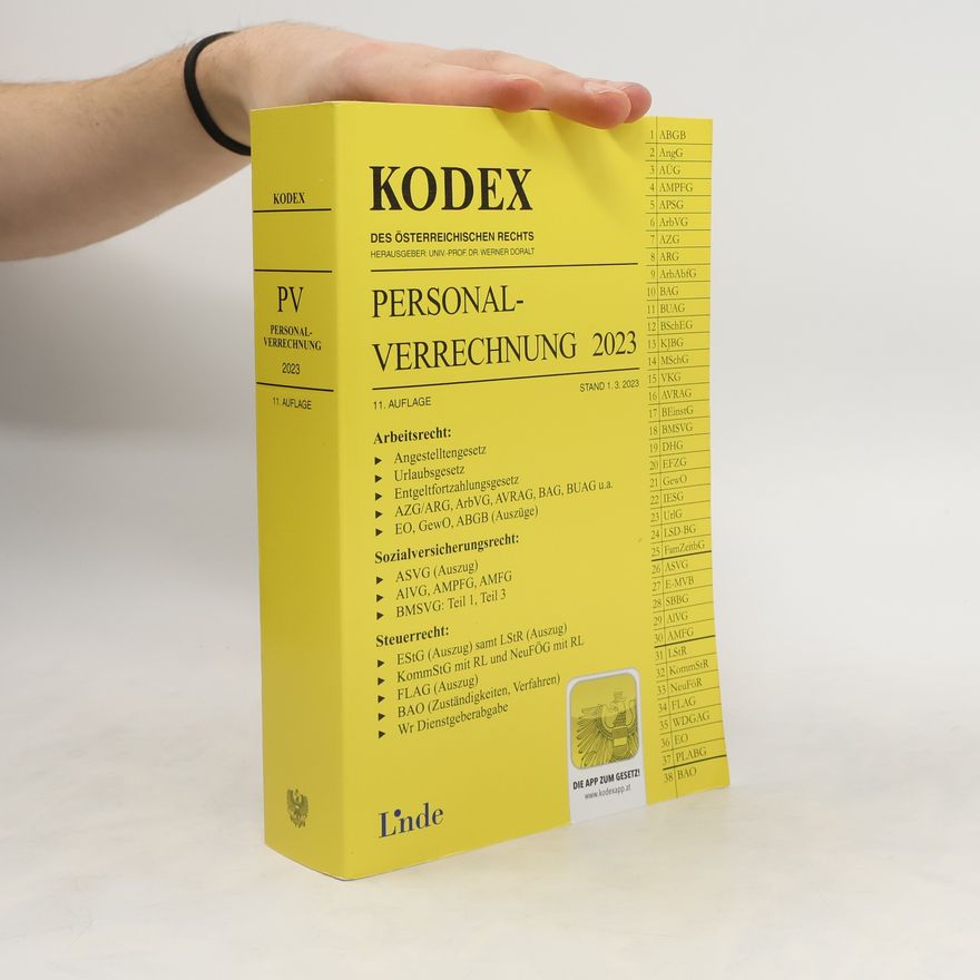 Michael Seebacher KODEX Personalverrechnung 2023