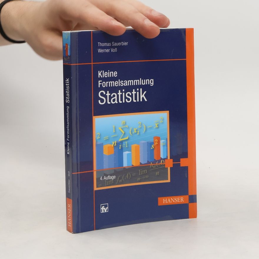 Thomas Sauerbier Kleine Formelsammlung Statistik