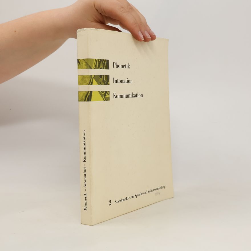 Horst P. Horst Phonetik, Intonation, Kommunikation