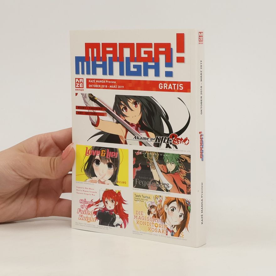 Autorenkollektiv Manga! Manga! Kazé Manga Preview Oktober 2018 - März 2019