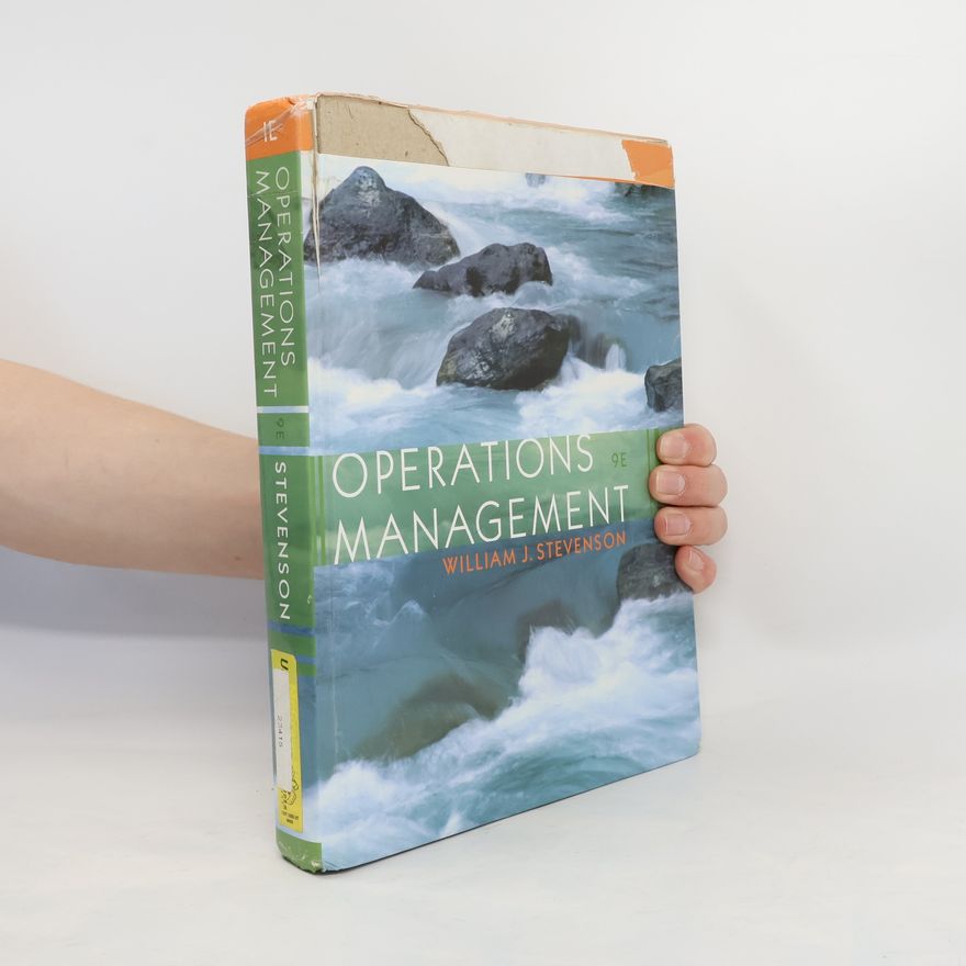 William J. Stevenson Operations Management