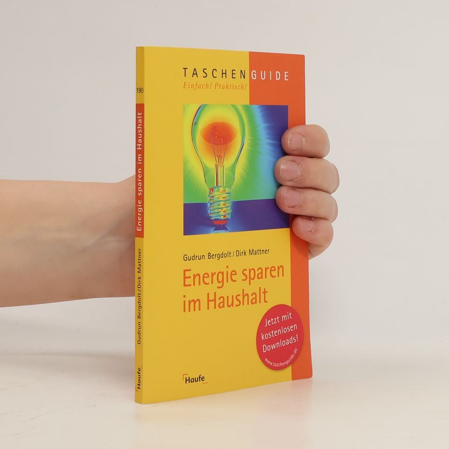 Gudrun Bergdolt Energie sparen im Haushalt