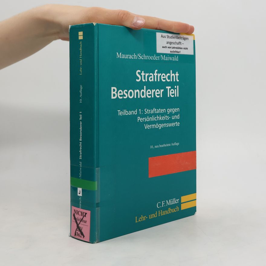 Kolektiv autorů Strafrecht, Besonderer Teil