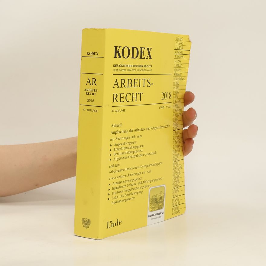Edda Stech KODEX Arbeitsrecht 2018 (f. Österreich)
