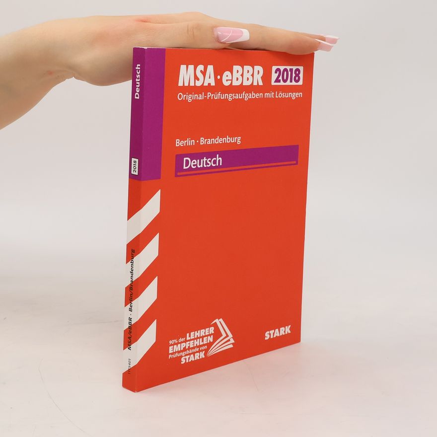 Autorenkollektiv Deutsch. Original-Prüfungen MSA/eBBR Mittlerer Schulabschluss 2018 - Deutsch - Berlin/Brandenburg