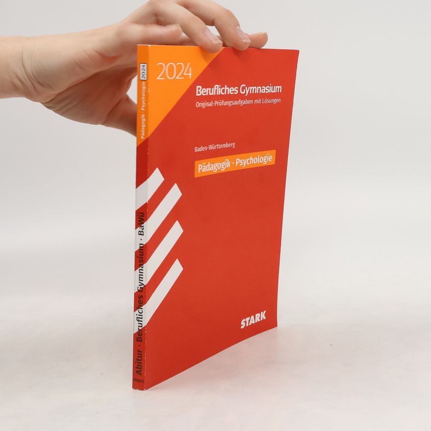 Stark Verlag GmbH STARK Abiturprüfung Berufliches Gymnasium 2024 - Pädagogik/Psychologie - BaWü