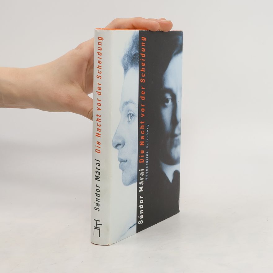 Sándor Márai Die Nacht vor der Scheidung
