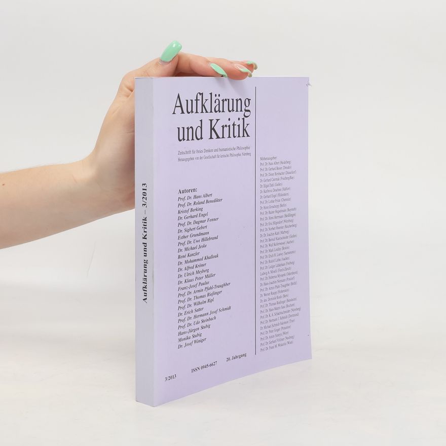 Autorenkollektiv Aufklärung und Kritik 3/2013