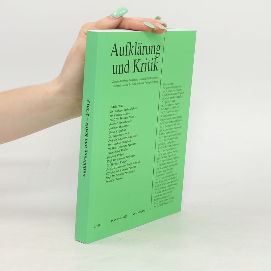 Autorenkollektiv Aufklärung und Kritik 2/2013