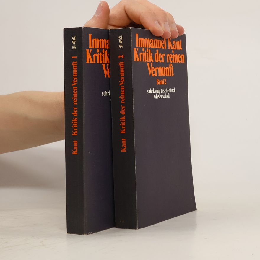 Immanuel Kant Kritik der reinen Vernunft 1-2