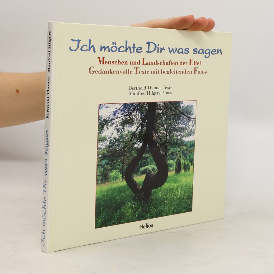Berthold Thoma Ich möchte Dir was sagen
