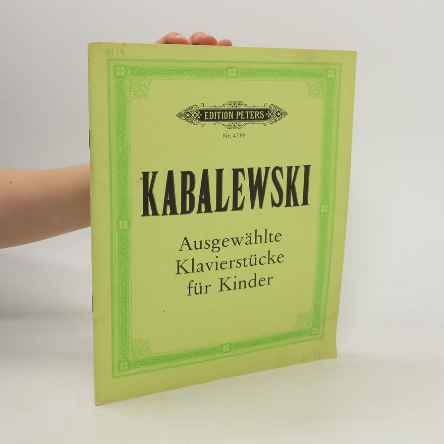 Autorenkollektiv Kabalewski. Ausgewählte Klavierstücke für Kinder