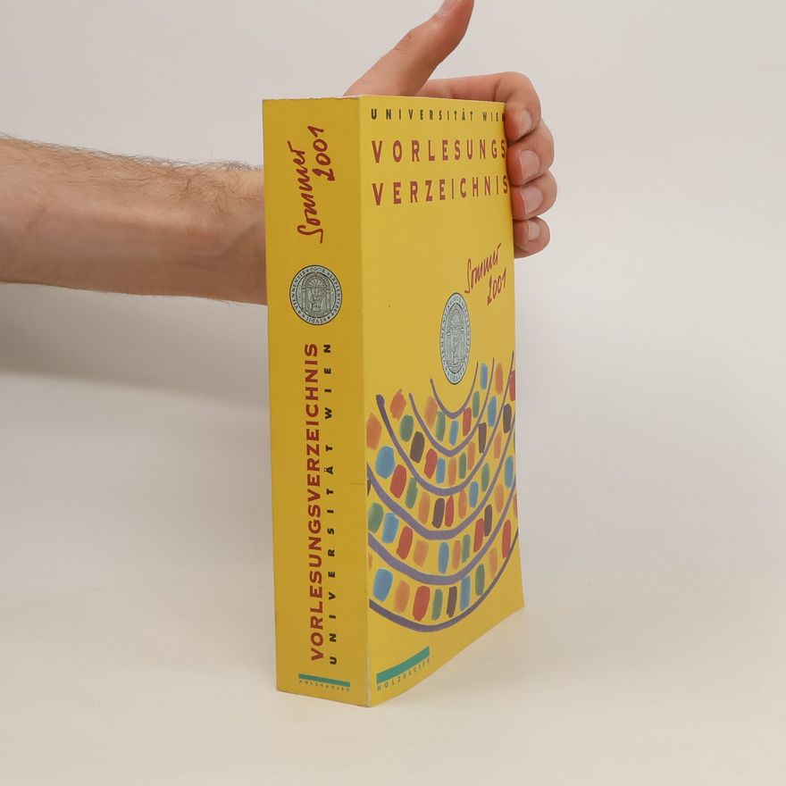 Autorenkollektiv Vorlesungsverzeichnis Sommer 2001