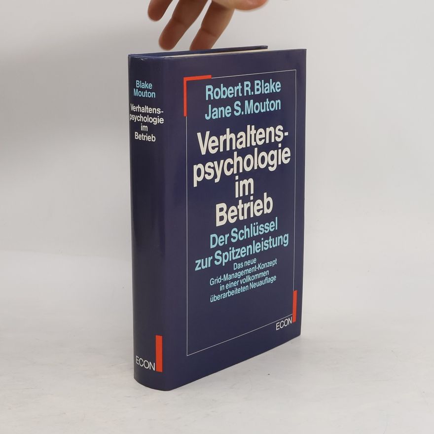 Robert Blake Verhaltenspsychologie im Betrieb